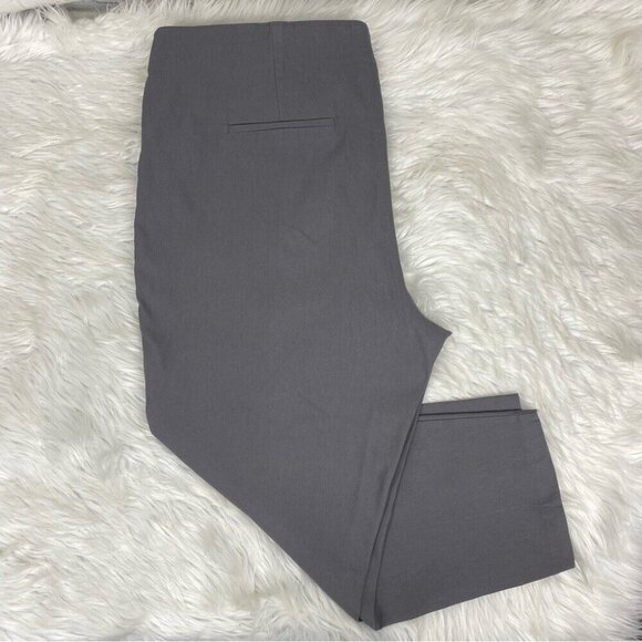 Yarn & Sea Women’s Gray Contemporary Stretch Straight Leg Preppy Pants 3X/W48 - Picture 7 of 10